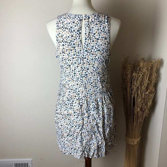 Old Navy Pockets Mini Summer Dress Floral Medium - Picture 7 of 11
